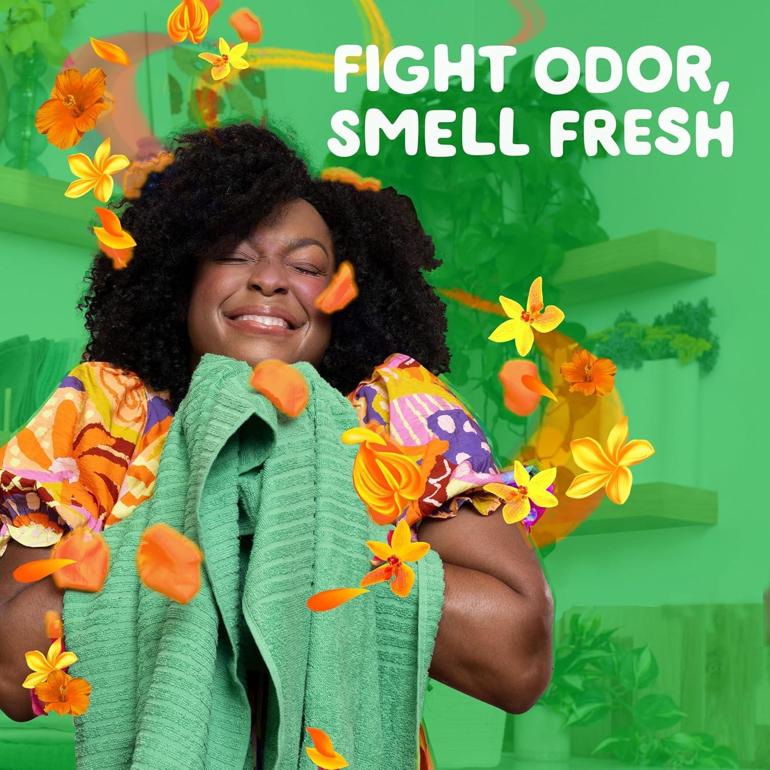 image:imageGain Aroma Boost Liquid Laundry Detergent Island Fresh Scent 107 Loads 154 fl oz HE CompatibleIsland Fresh