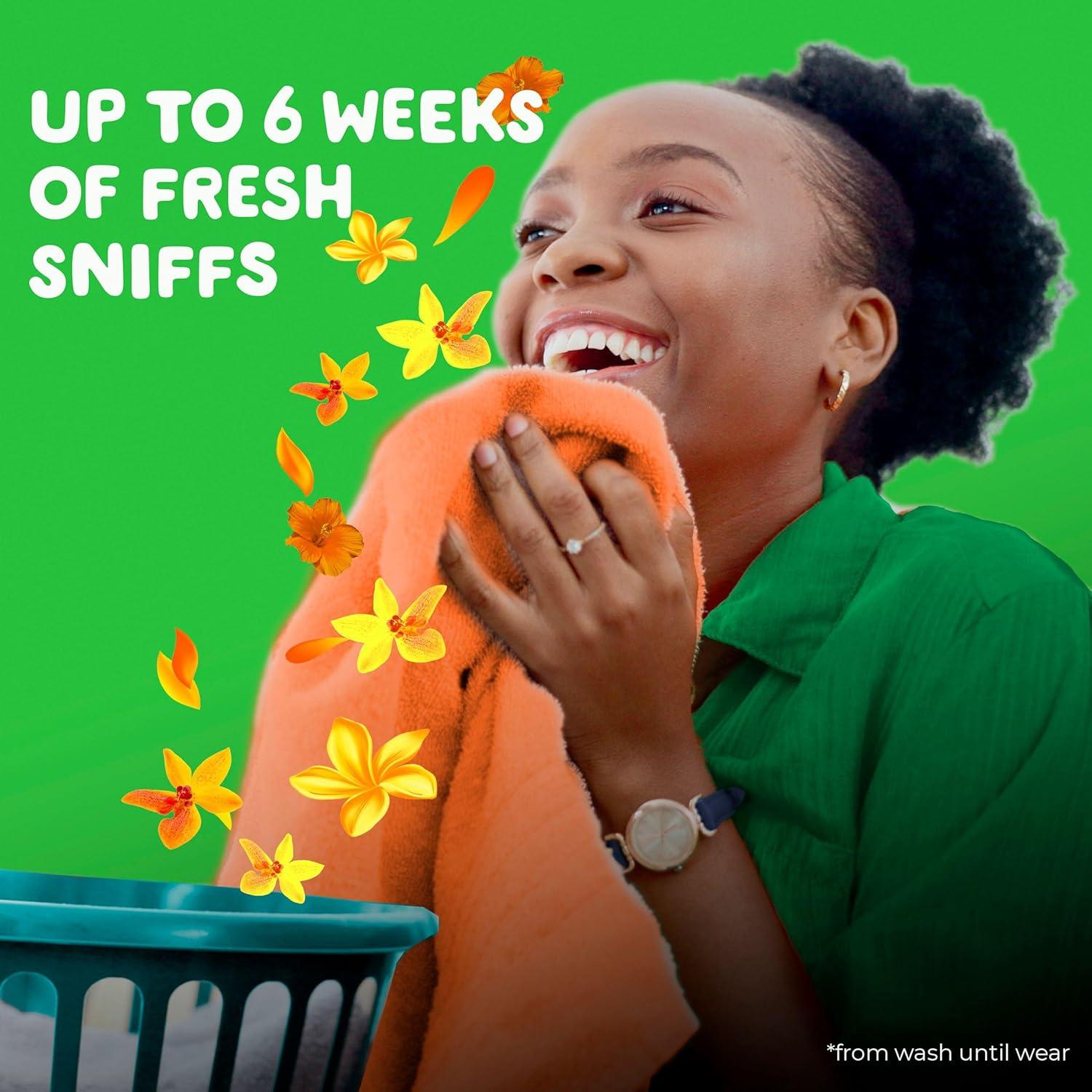 image:imageGain Aroma Boost Liquid Laundry Detergent Island Fresh Scent 107 Loads 154 fl oz HE CompatibleIsland Fresh
