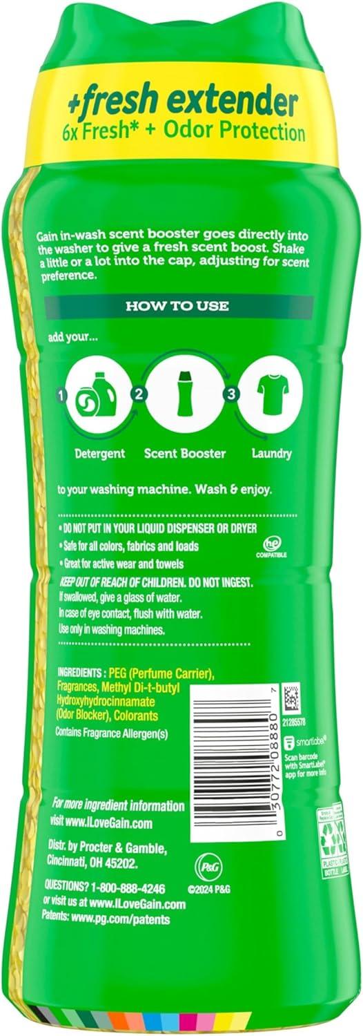 image:imageGain Fireworks InWash Scent Booster Beads Original 91 ozPack 4 PackOriginal