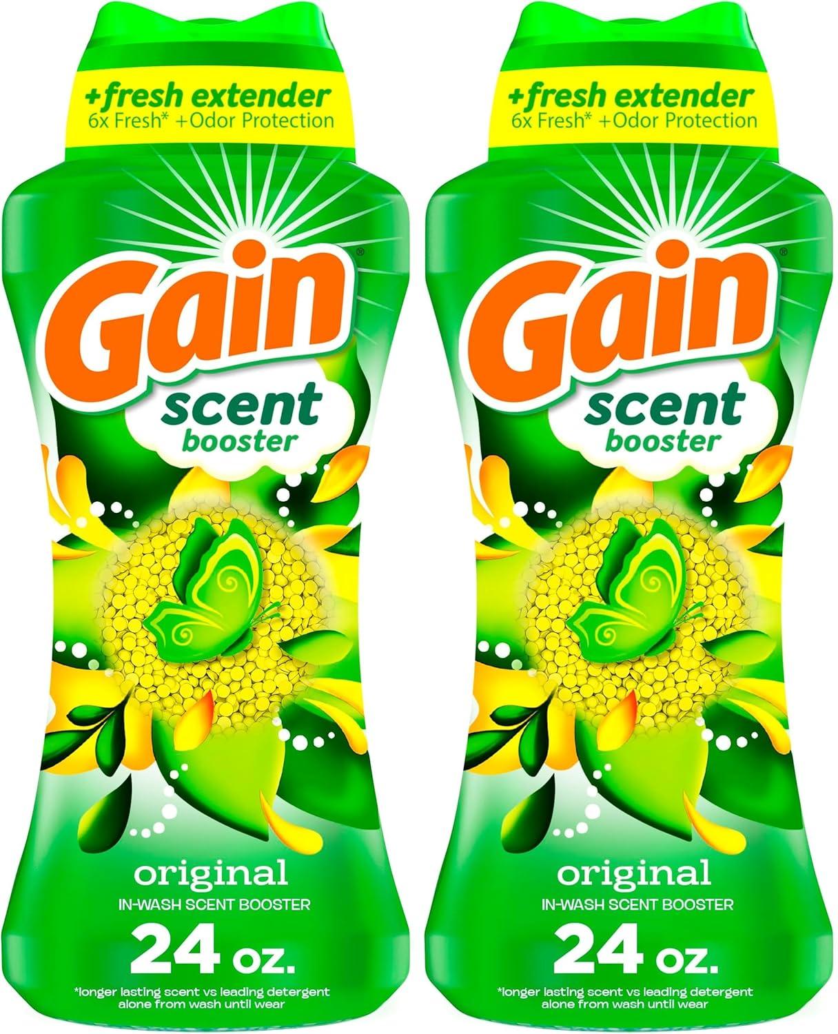 image:imageGain Fireworks InWash Scent Booster Beads Original 91 ozPack 4 PackOriginal