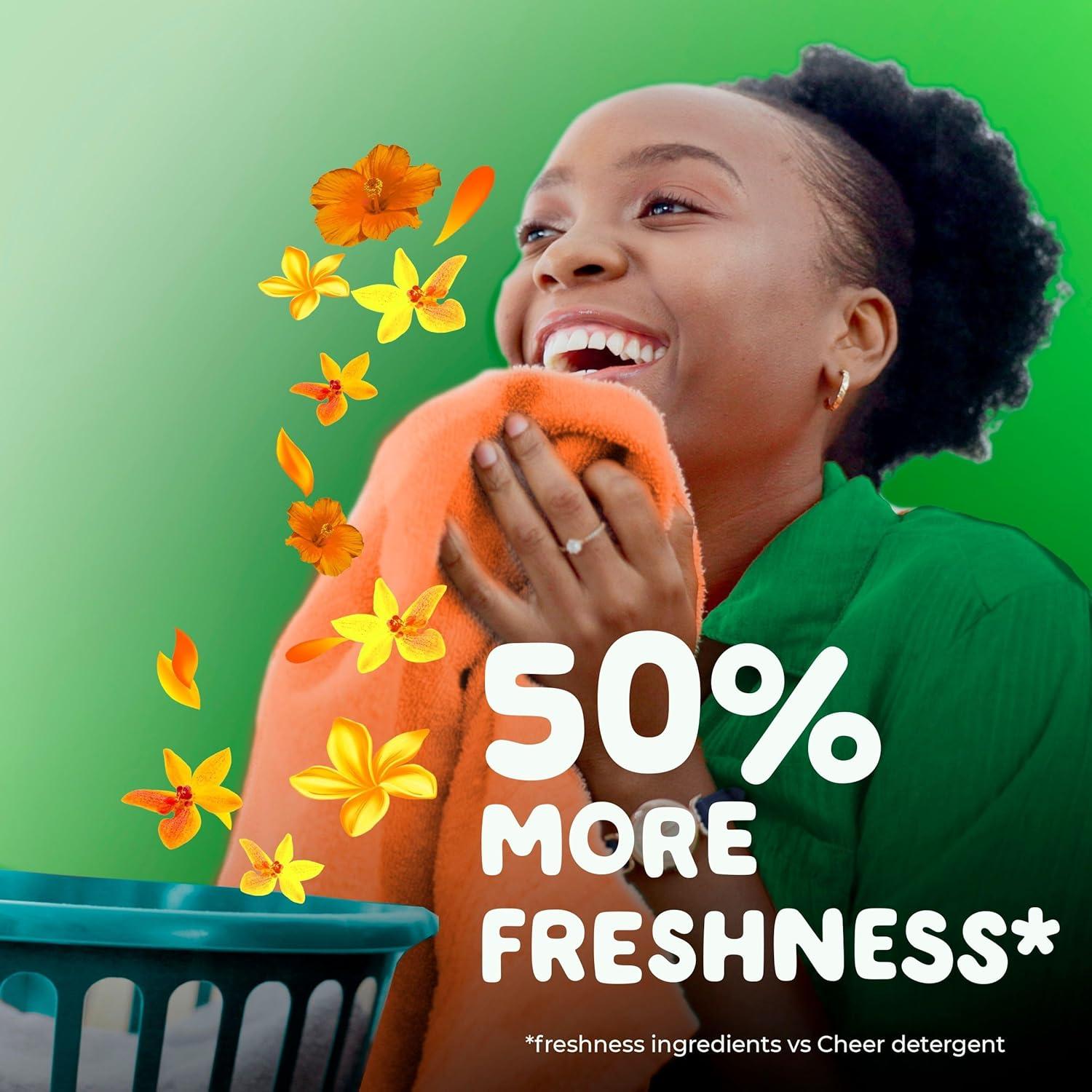image:imageGain Flings Liquid Laundry Detergent Island Fresh Scent 112 Count HE CompatibleIsland Fresh