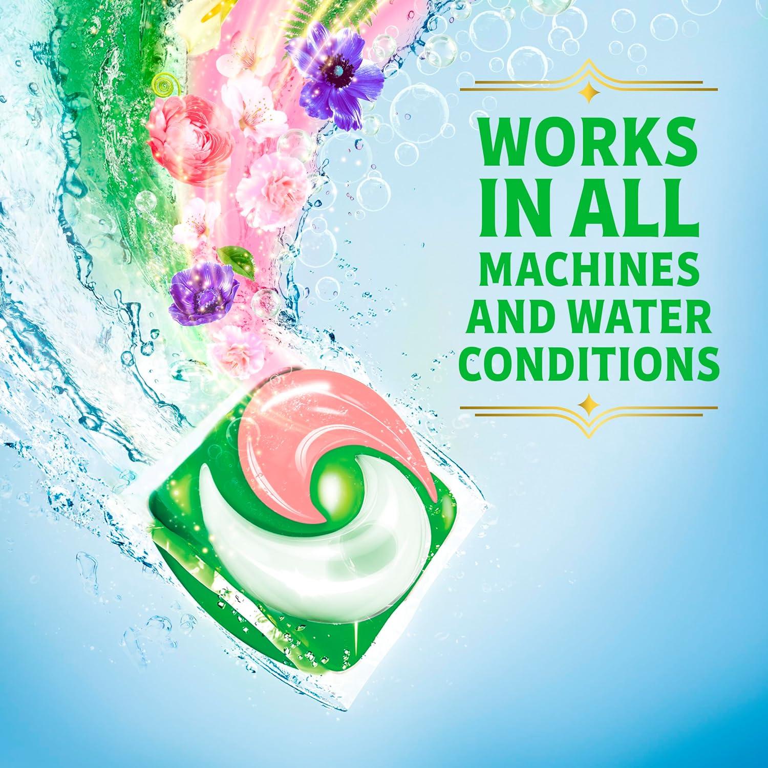 image:imageGain Flings Wicked For Good Limited Edition Laundry Detergent Pacs 42 Count Fantabulous Floral Scent 3 in 1 HE Detergent Pacs with Oxi Boost and Febreeze