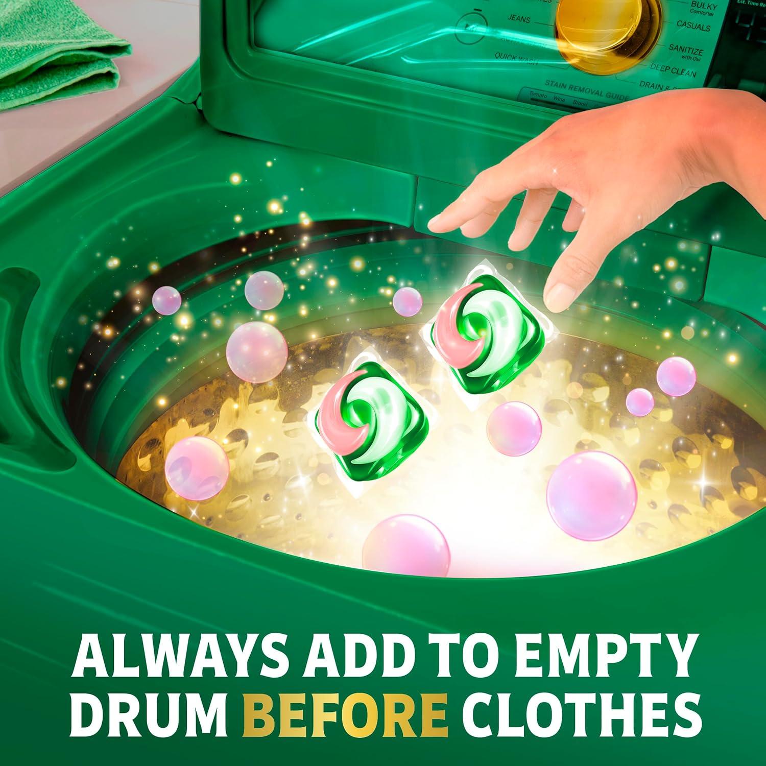 image:imageGain Flings Wicked For Good Limited Edition Laundry Detergent Pacs 42 Count Fantabulous Floral Scent 3 in 1 HE Detergent Pacs with Oxi Boost and Febreeze