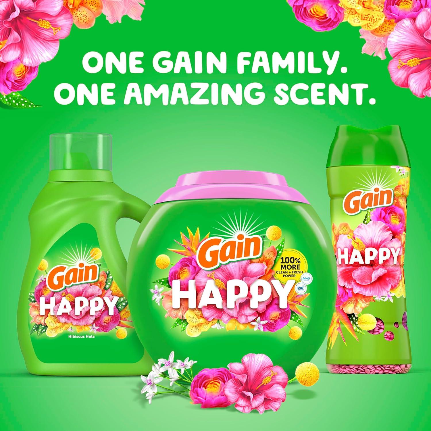 image:imageGain InWash Laundry Scent Booster Beads Happy 24 oz