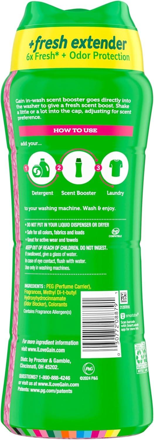 image:imageGain InWash Laundry Scent Booster Spring Daydream Scent 240 OZ Fresh Extender Odor ProtectionSpring Daydream