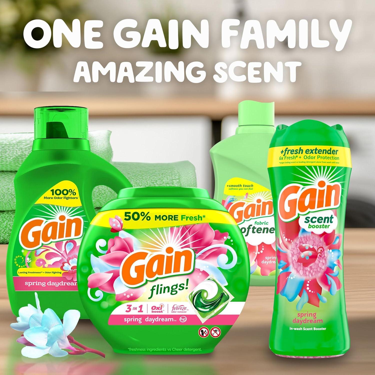 image:imageGain InWash Laundry Scent Booster Spring Daydream Scent 240 OZ Fresh Extender Odor ProtectionSpring Daydream