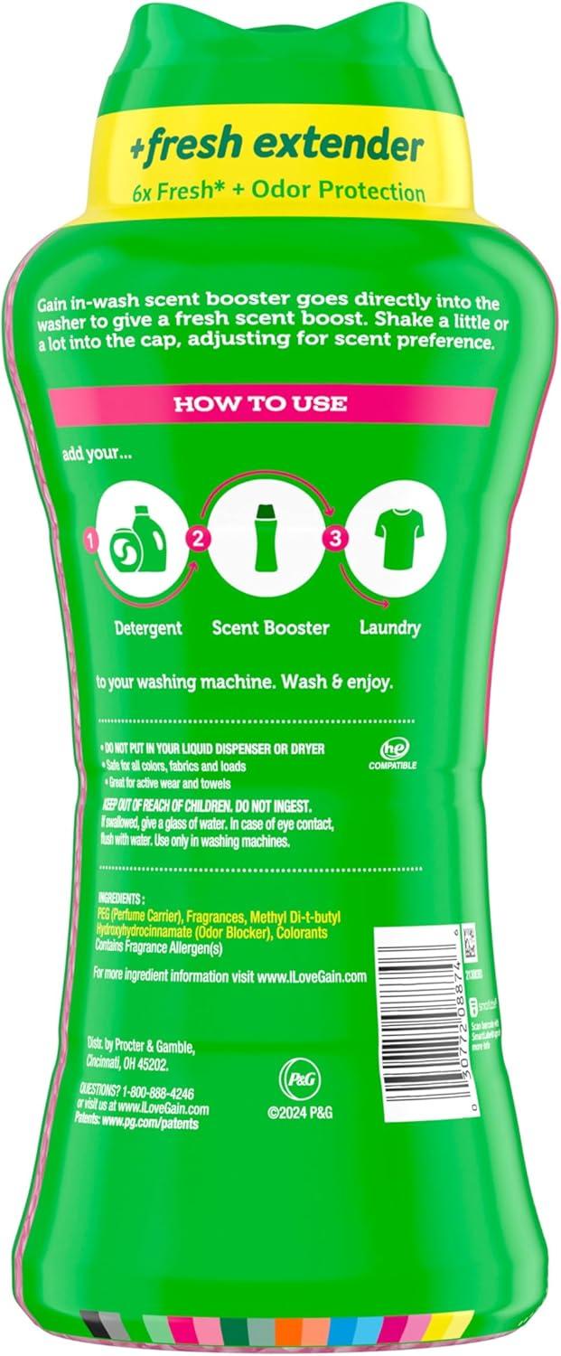 image:imageGain InWash Laundry Scent Booster Spring Daydream Scent 240 OZ Fresh Extender Odor ProtectionSpring Daydream