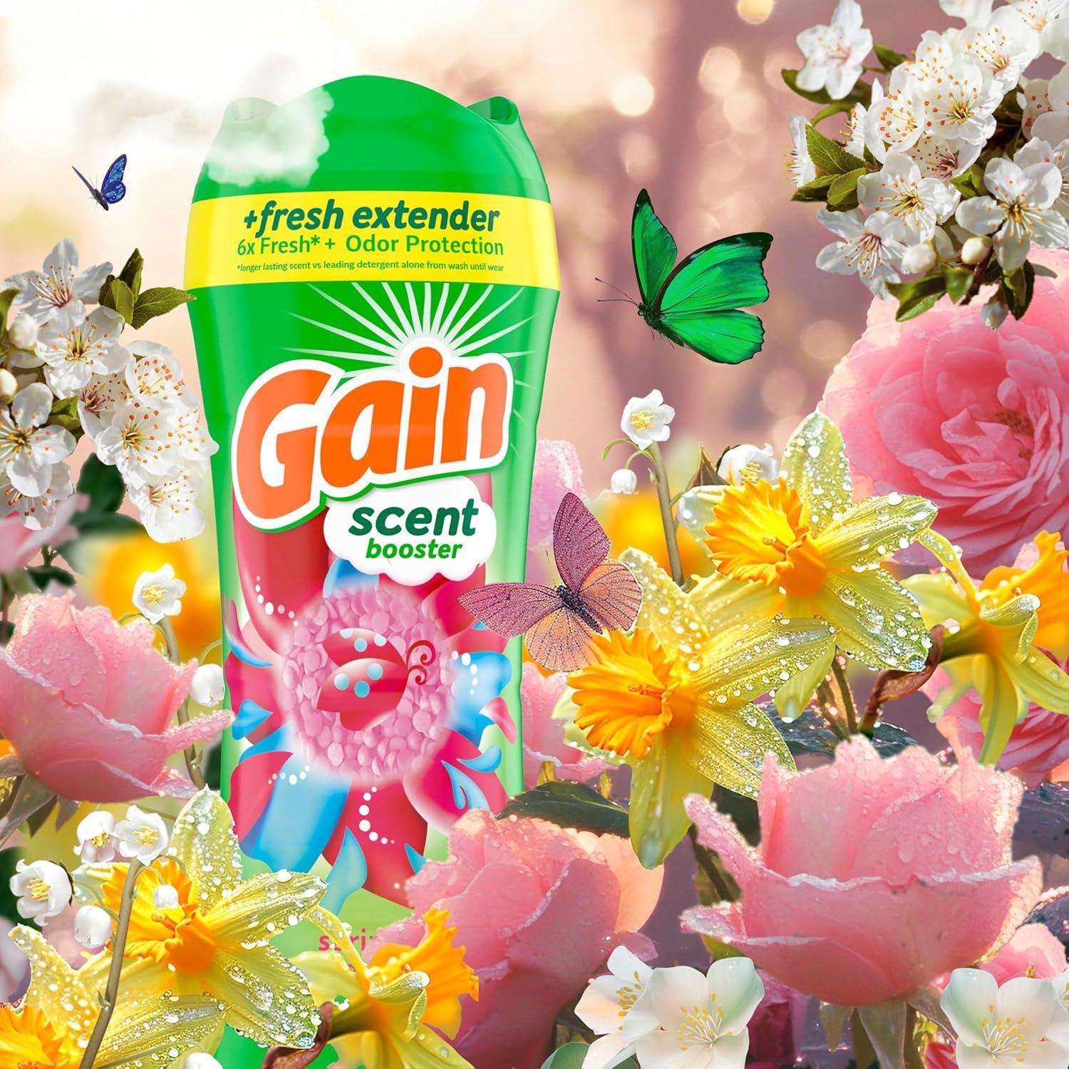 image:imageGain InWash Laundry Scent Booster Spring Daydream Scent 240 OZ Fresh Extender Odor ProtectionSpring Daydream