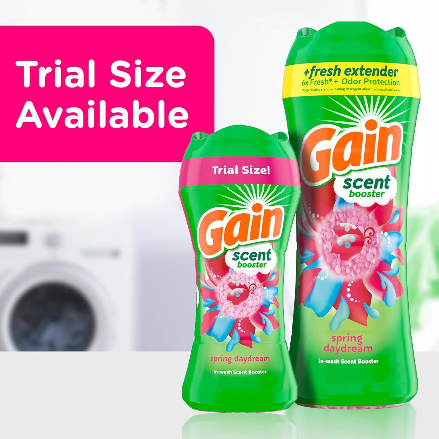 image:imageGain InWash Laundry Scent Booster Spring Daydream Scent 240 OZ Fresh Extender Odor ProtectionSpring Daydream