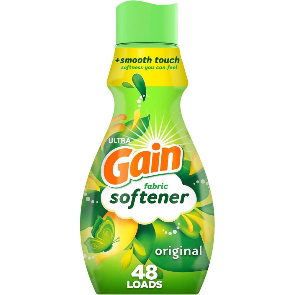 image:imageGain Liquid Fabric Softener Original Scent 140 FL OZ 190 Loads Liquid Fabric Softener For Soft Fresh LaundryOriginal