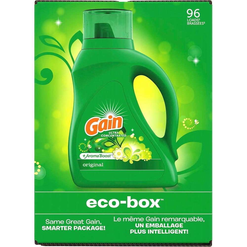 image:imageGain Liquid Laundry Detergent Lavender Scent 154 fl oz 107 loads HE compatible Laundry Detergent Liquid Soap105 Fl Oz Pack of 1