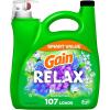 image:imageGain Liquid Laundry Detergent Relax HE Compatible 154 fl oz 107 LoadsDewdrop Dream